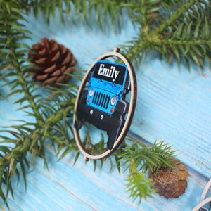 Personalized Car 3D Ornament, Christmas Tree Decor for Car Lovers - Ornament - GoDuckee