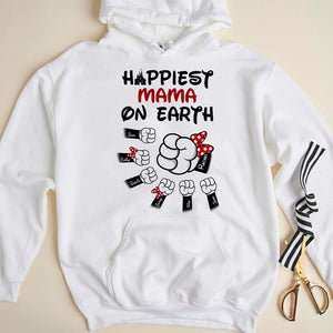 Personalized Mama/Papa Shirts - Happiest Mama/Dada On Earth - Shirts - GoDuckee