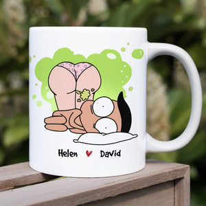 They Are Not Farts, Gift For Couple, Personalized Tumbler, Funny Couple Tumbler, Anniversary Gift - Coffee Mug - GoDuckee