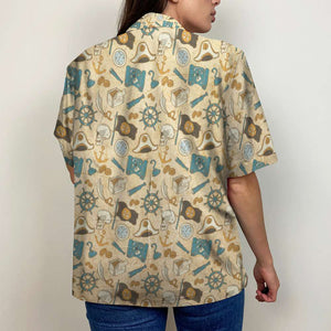 Personalized Cruising Hawaiian Shirt and Men Beach Shorts - Cruise Like A Sailor Party Like A Pirate - Hawaiian Shirts - GoDuckee