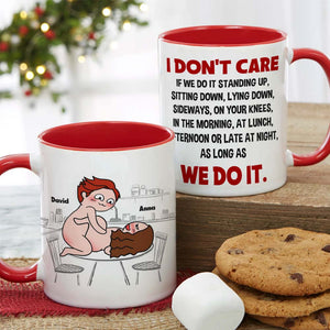 Couple Make Love, Personalized Couple Mug - Gift For Couple - Coffee Mug - GoDuckee