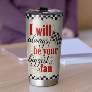 Personalized Racing Couples Tumbler Cup - To Me You're Always A Winner - Couple Shoulder to Shoulder dtracing2104 - Tumbler Cup - GoDuckee