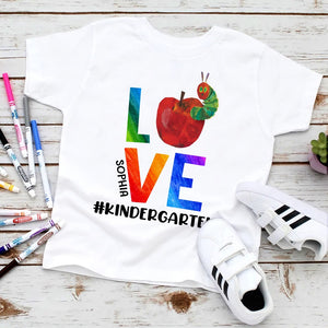 Love Personalized Back To School Shirt Gift For Kids - Shirts - GoDuckee