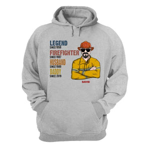 Personalized Firefighter Shirt - Legend Husband Daddy Grandpa - Shirts - GoDuckee