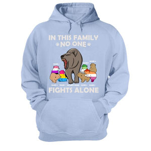 Personalized LGBT Bear Family Shirt - In This Family No One Fights Alone - Shirts - GoDuckee