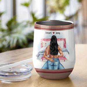 I Like You How I Like My Martinis Personalized Couple - Wine Tumbler - GoDuckee