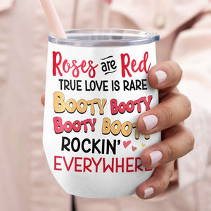 Roses Are Red, True Love is Rare, Personalized Couple Mug, Gift For Couple - Coffee Mug - GoDuckee