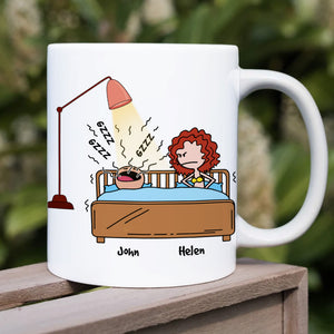 Another Year, Gift For Couple, Personalized Mug, Funny Couple Mug, Anniversary Gift - Coffee Mug - GoDuckee