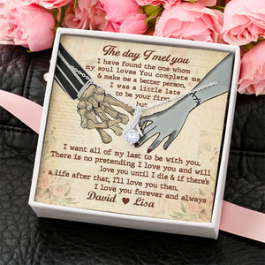 Couple I Have Found The One - Personalized Alluring Beauty Necklace - Jewelry - GoDuckee