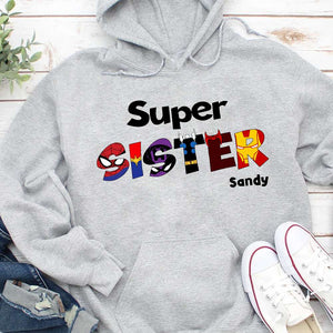 Super Dad - Personalized Letter Shirt - Shirts - GoDuckee
