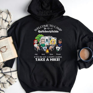 Personalized Camping Shirt - If You're Not A Happy Camper, Take A Hike - Shirts - GoDuckee