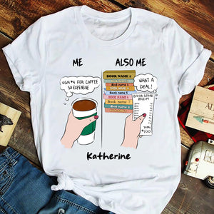 Personalized Book Shirt, Custom Book Titles, Gift For Book Lovers - Shirts - GoDuckee