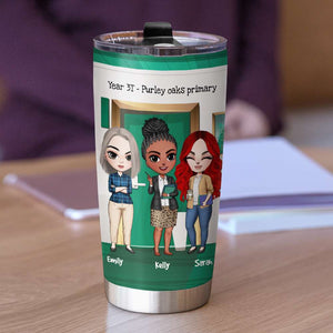 Personalized Teacher Bestie Tumbler - To My Teacher Besties - - Tumbler Cup - GoDuckee
