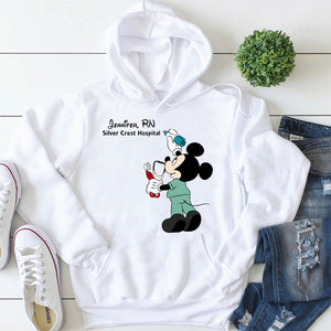 Personalized Mouse Nurse Shirt, Gift For Nurse - Shirts - GoDuckee