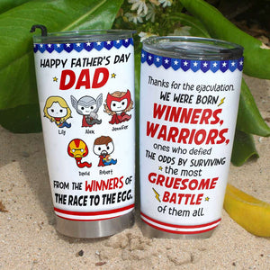 Father's Day Personalized Tumbler 03HTHN070423 - Tumbler Cup - GoDuckee