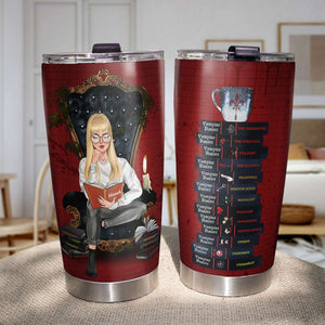 L. J. Smith & The Vampire Diaries - Personalized Tumbler Cup - Tumbler Cup - GoDuckee