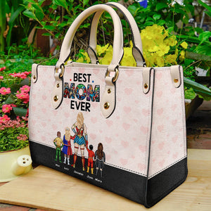 Mother's Day Personalized Leather Bag 05QHHN240323TM - Leather Bag - GoDuckee