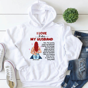 Naughty Couple Sweet Make Love Shirt Hoodie Sweatshirt Gift, Happy Valentine's Day - Shirts - GoDuckee