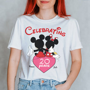 Couple Personalized Shirt 01HUHN180423 - Shirts - GoDuckee