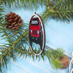 Personalized Car 3D Ornament, Christmas Tree Decor for Car Lovers - Ornament - GoDuckee