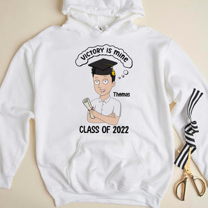 Graduation Victory Is Mine - Personalized Shirts - Shirts - GoDuckee
