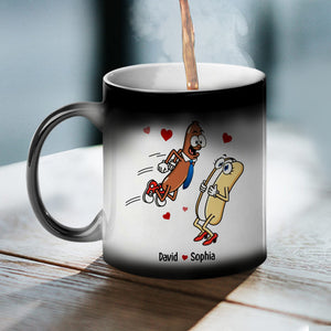 Allowing You Into My Vagina Was My Best Decision - Personalized Couple Mug - Gift For Couple - Magic Mug - GoDuckee