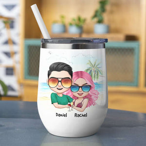 You're My Favorite Bitch To Bitch - Personalized Wine Tumbler - Wine Tumbler - GoDuckee
