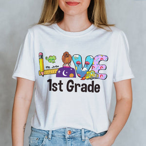 Back To School, Personalized Shirt, Gift For Teacher - Shirts - GoDuckee