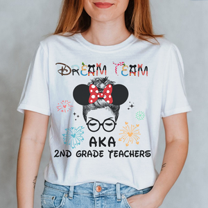 Personalized Custome Gifts Shirt Ideas For Teacher Dream Team AKA - Custom Shirts - Shirts - GoDuckee
