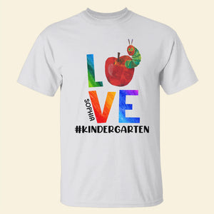 Love Personalized Back To School Shirt Gift For Kids - Shirts - GoDuckee