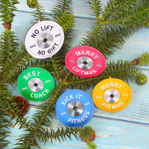 Merry Liftmas - Personalized Gym 3D Dual Spiral Ornament - Christmas Gift For Gym Lovers - Ornament - GoDuckee