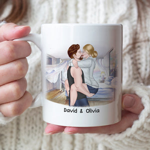 You Steal My Hoodies I Steal Your Ability To Walk - Personalized Couple Mug - Gift For Couple - Coffee Mug - GoDuckee