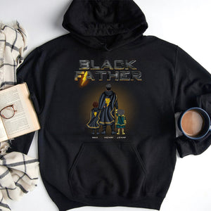 Black Father Personalized Shirt, Gift For Family - Shirts - GoDuckee