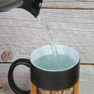 Custom Photo Magic Mug, Funny Gift For Cat Lovers, Cat Dad, Cat Mom - Magic Mug - GoDuckee