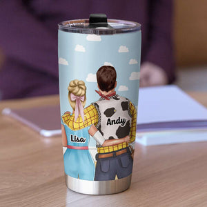 Personalized Couple Tumbler Cup - You've Got A Love In Me - Beast and Beauty - Tumbler Cup - GoDuckee