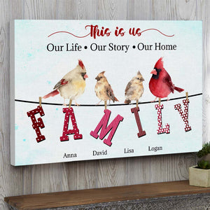This Is Us, Personalzed Poster, Gifts for Family - Poster & Canvas - GoDuckee