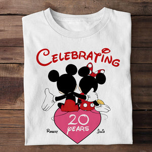 Couple Personalized Shirt 01HUHN180423 - Shirts - GoDuckee