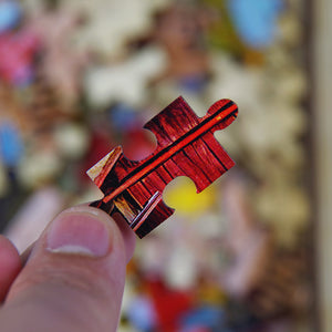 Family Farm Personalized Wood Puzzle - Wood Sign - GoDuckee