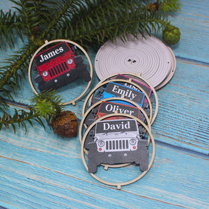 Personalized Car 3D Ornament, Christmas Tree Decor for Car Lovers - Ornament - GoDuckee