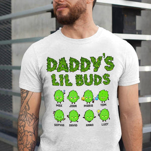 Daddy's Lil Buds Personalized Shirt Gift For Grandpa Dad Uncle Family - Shirts - GoDuckee