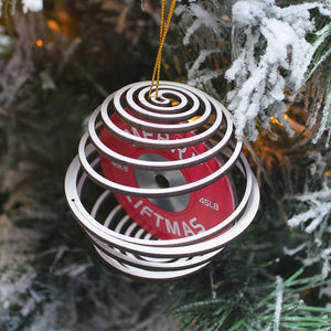 Merry Liftmas - Personalized Gym 3D Dual Spiral Ornament - Christmas Gift For Gym Lovers - Ornament - GoDuckee