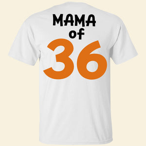 Football I'm A Proud Mama And My Boy's On That Field - Personalized Shirt - Shirts - GoDuckee