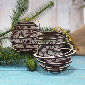 Welder Spiral Ornament, SORMHC, Personalized 3D Ornament - Ornament - GoDuckee