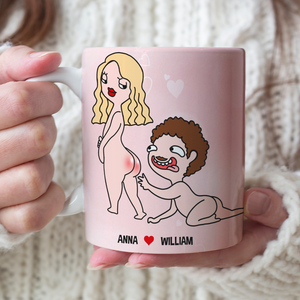 You Got An A*s Built For Backshots But A Face Made For Missionary, Naughty Couple Butt White Mug - Coffee Mug - GoDuckee