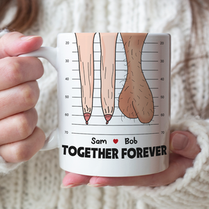 My Love For You Will Never Sag Even When Other Things Do Personalized Mug, Couple Gift - Coffee Mug - GoDuckee