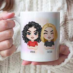 Strangers Think I'm Quiet, Personalized Mug, Gift For Friends - Coffee Mug - GoDuckee