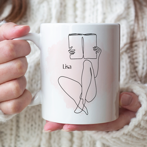 I'm Reading, Reading Book White Mug Gift - Coffee Mug - GoDuckee