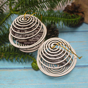 Welder Spiral Ornament, SORMHC, Personalized 3D Ornament - Ornament - GoDuckee