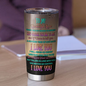 Personalized Couple Tumbler - When We're Together Darling Every Night - Dracula - Tumbler Cup - GoDuckee
