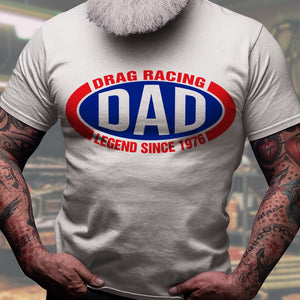 Drag Racing Dad Personalized Father's Day Shirt Gift For Family Members - Shirts - GoDuckee